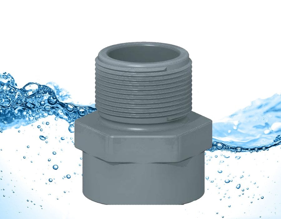 Dış Dişli Adaptör PVC